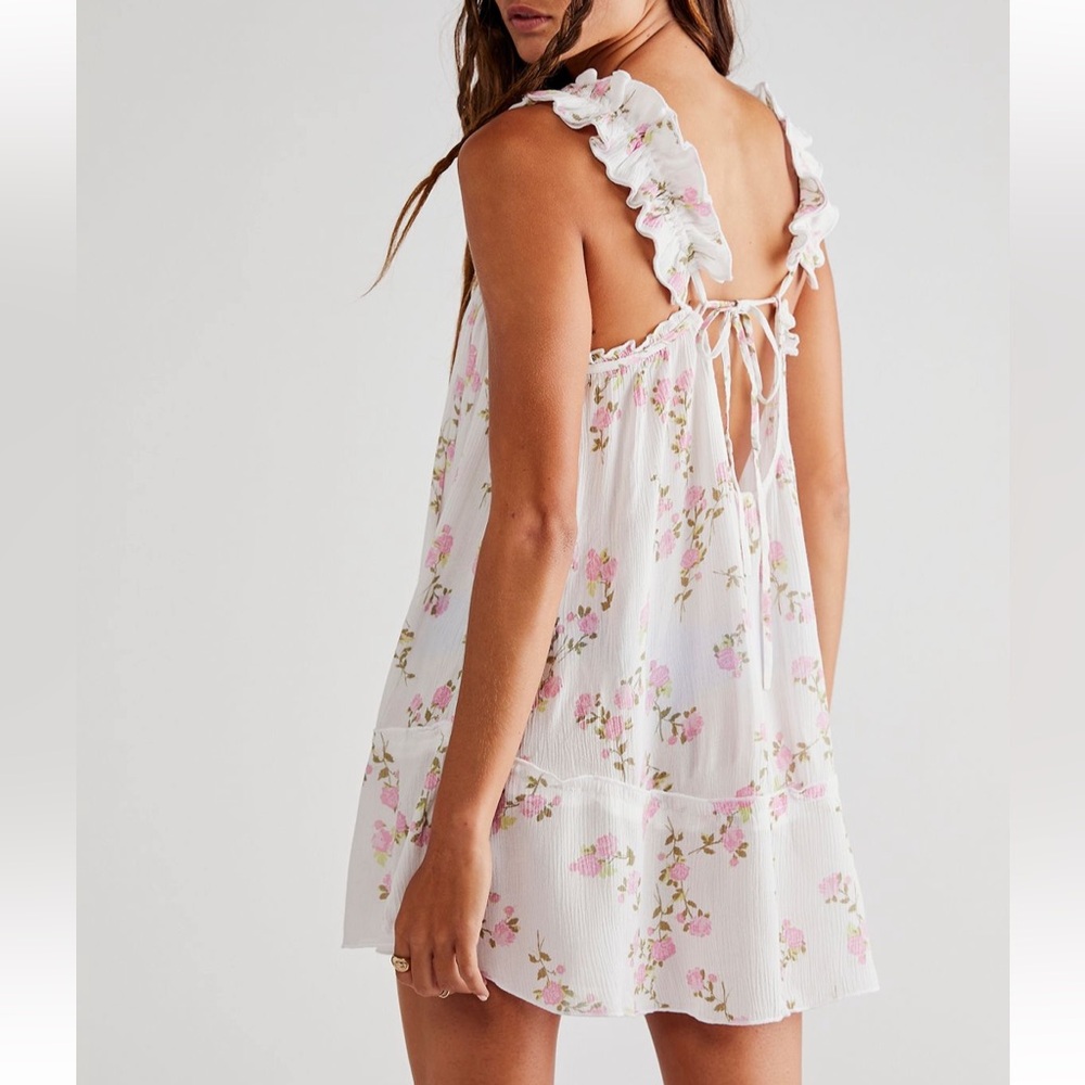 Free People Ruffle Micro Tunic - Picture 2 of 4